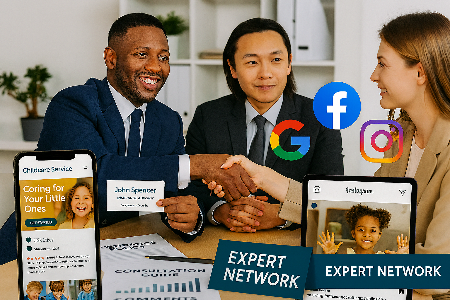 Professional network of childcare industry experts
