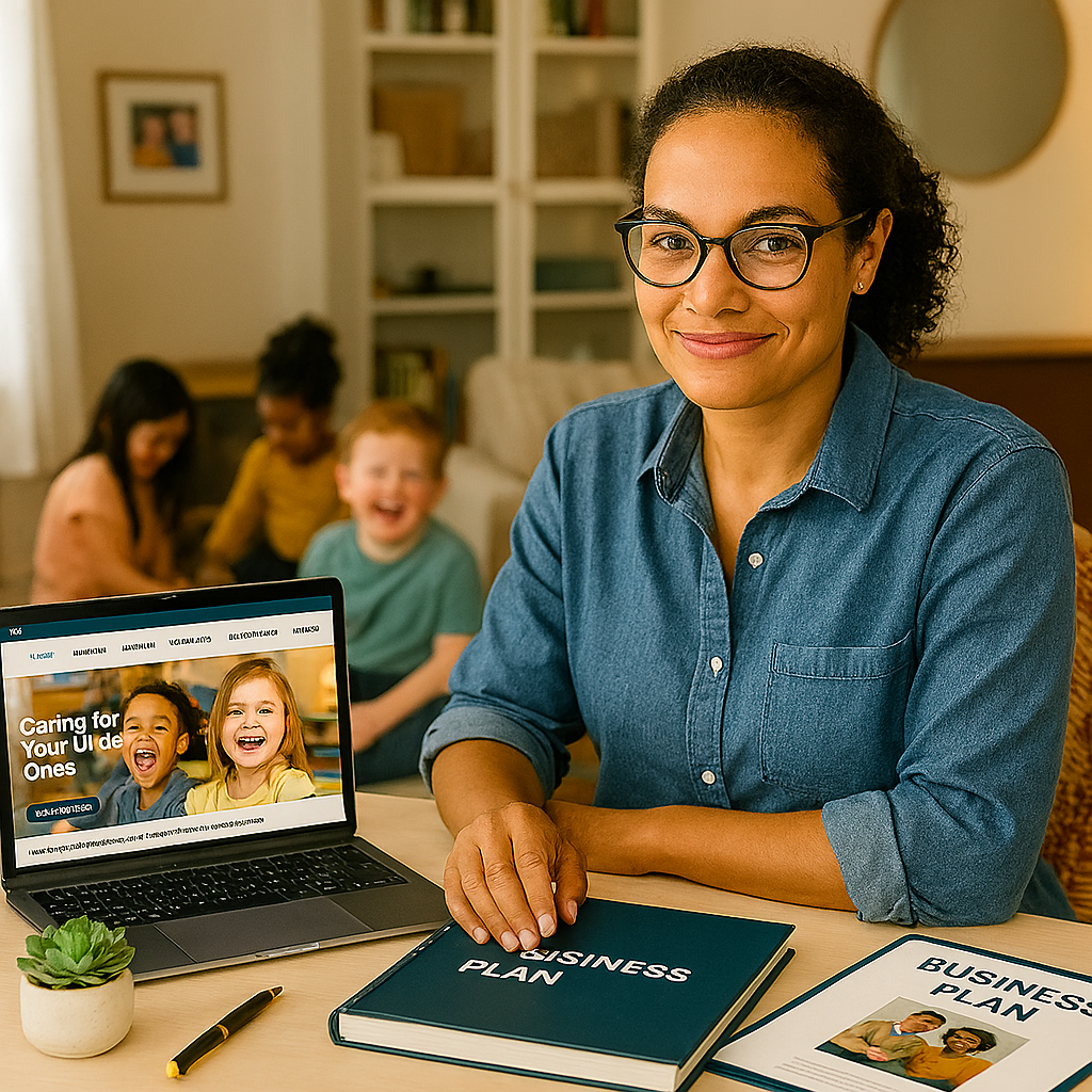 Accounting software setup for childcare business tracking